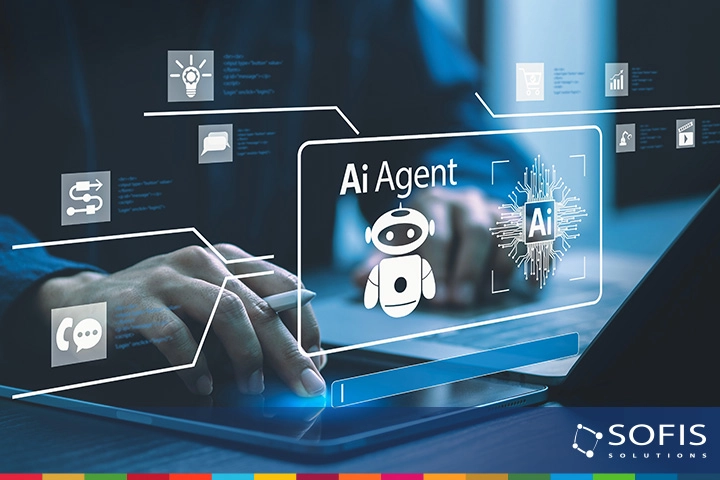 Persona frente a una computadora